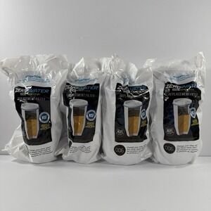 ZeroWater 5 Stage Advanced Filtration ~ 4 PACK Replacement Water Filters ZR-006